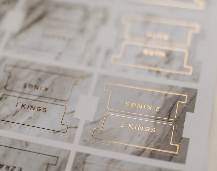Royal Marble Bible Tabs