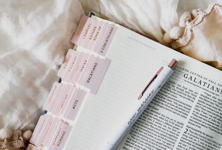 Blushing Bible Tabs