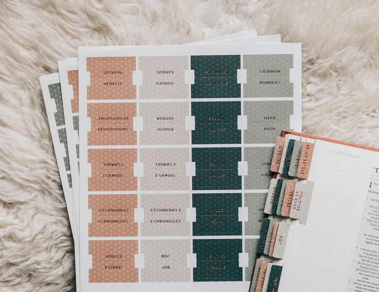 Classic Crosses Bible Tabs