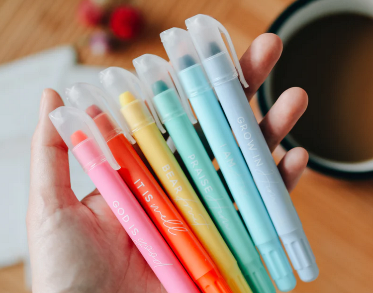 Pastel Bible Gel Highlighter Set