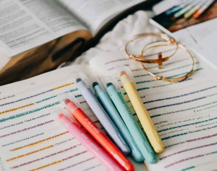 Pastel Bible Gel Highlighter Set