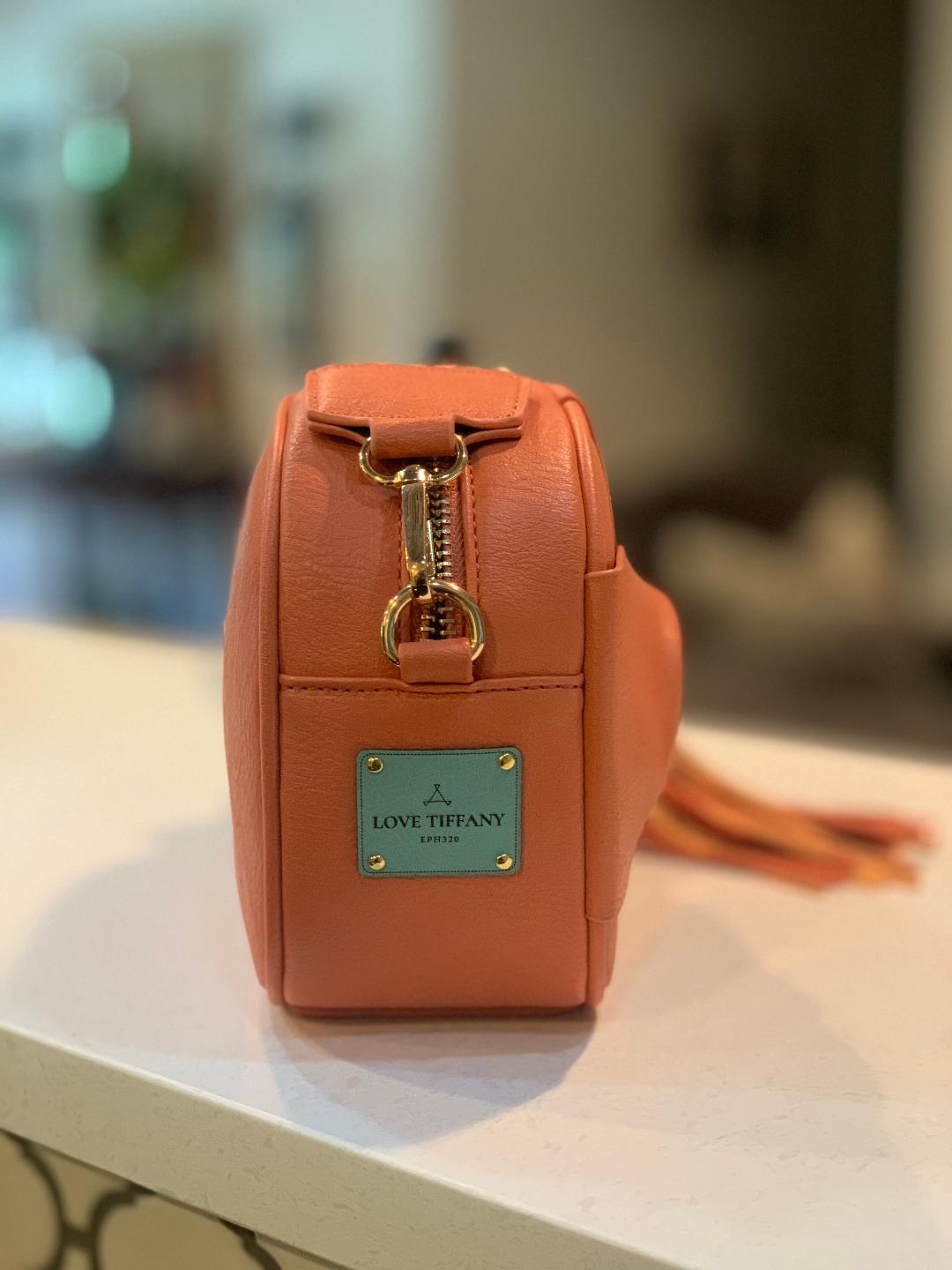 MIRIAM CROSSBODY BOW BAG - CLAY