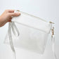 AD200T Game Day Clear Crossbody Bag/Clutch: Leopard