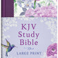 KJV Study Bible, Large Print [Hummingbird Lilacs]