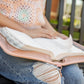 Ever AJ Weave Bible Case, Crossbody BLUSH