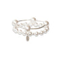 White Pearl Blessing Bracelet: L