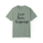 "Love Them Anyway" Ladies Comfort Colors T-Shirt | Jesus Collection by Love Tiffany