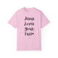 "Jesus Loves Your Face" Ladies Comfort Colors T-Shirt | Jesus Collection by Love Tiffany
