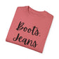 "Boots, Jeans & Jesus" Ladies Comfort Colors T-Shirt | Jesus Collection by Love Tiffany
