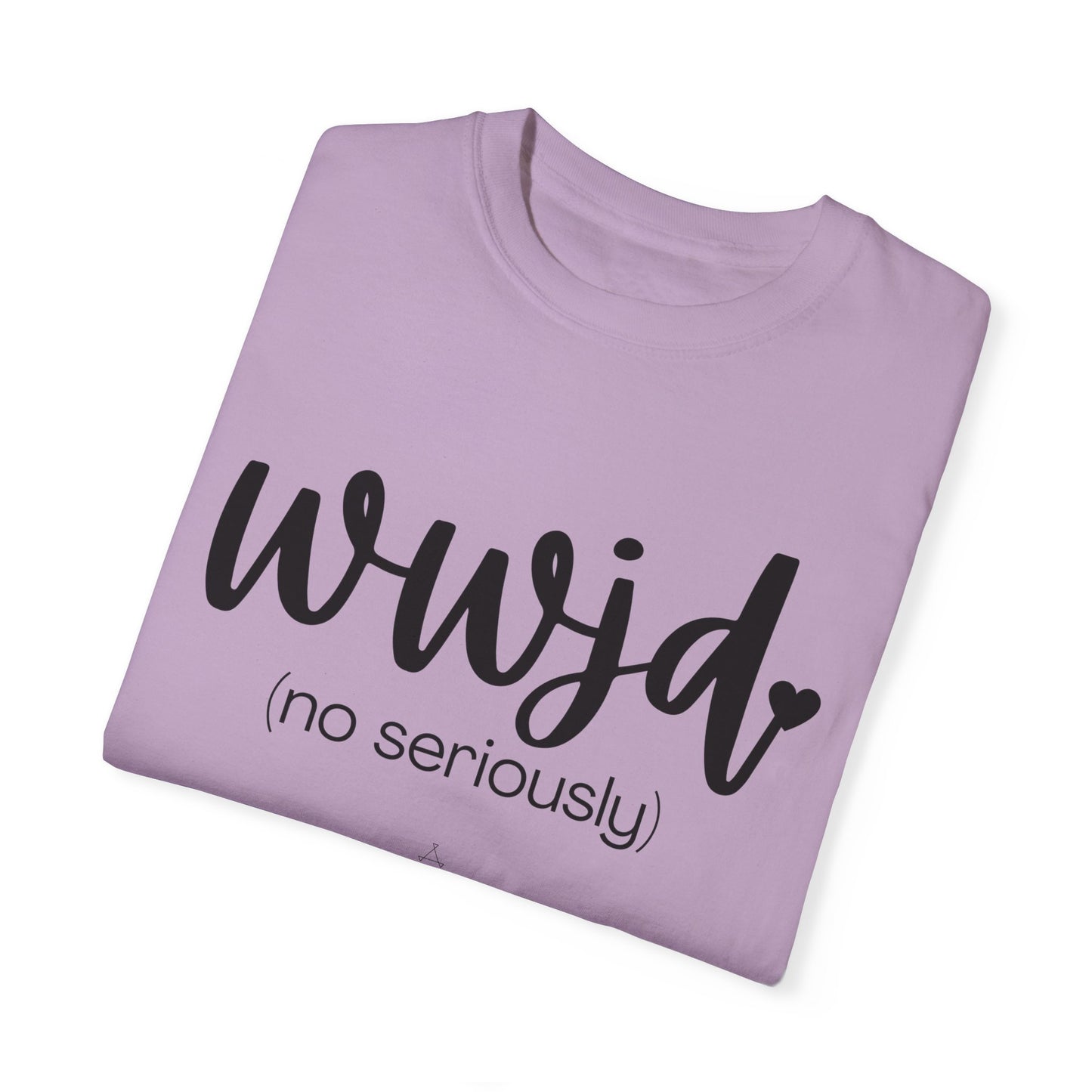"WWJD No Seriously" Ladies Comfort Colors T-Shirt | Jesus Collection by Love Tiffany