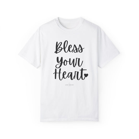 "Bless Your Heart" Ladies Comfort Colors T-Shirt | Jesus Collection by Love Tiffany