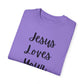 "Jesus Loves Your Face" Ladies Comfort Colors T-Shirt | Jesus Collection by Love Tiffany