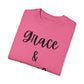 "Grace & Hustle" Ladies Comfort Colors T-Shirt | Jesus Collection by Love Tiffany