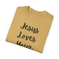 "Jesus Loves Your Face" Ladies Comfort Colors T-Shirt | Jesus Collection by Love Tiffany