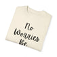 "No Worries By Holy" Ladies Comfort Colors T-Shirt | Jesus Collection by Love Tiffany