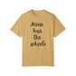 "Jesus Has The Wheel" Ladies Comfort Colors T-Shirt | Jesus Collection by Love Tiffany