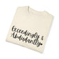 "Exceedingly & Abundantly" Ladies Comfort Colors T-Shirt | Jesus Collection by Love Tiffany