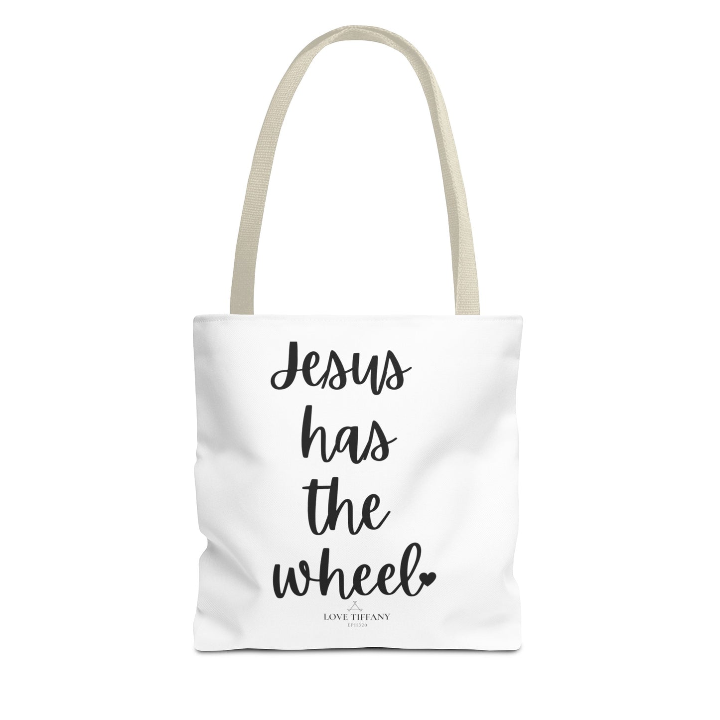 "Jesus Has The Wheel" Tote Bag | Jesus Collection by Love Tiffany