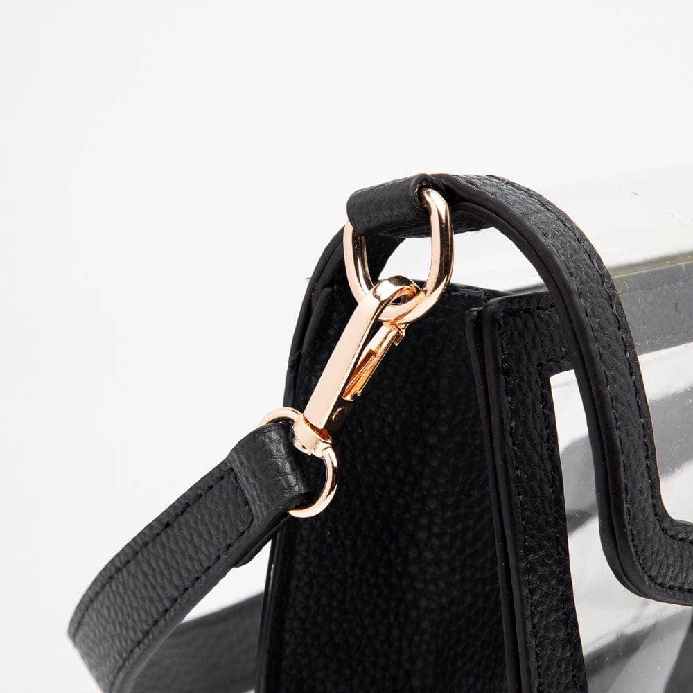 TG10551 Nina Clear/Gameday Shoulder Bag: Navy