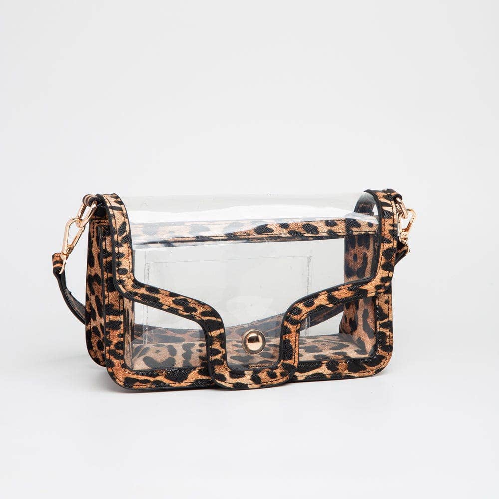 TG10551 Nina Clear/Gameday Shoulder Bag: Navy