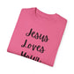 "Jesus Loves Your Face" Ladies Comfort Colors T-Shirt | Jesus Collection by Love Tiffany
