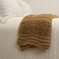Donna Sharp Plush Knit Throws: Camel