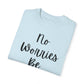 "No Worries By Holy" Ladies Comfort Colors T-Shirt | Jesus Collection by Love Tiffany