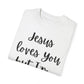 "Jesus Loves You But I'm His Fav" Ladies Comfort Colors T-Shirt | Jesus Collection by Love Tiffany