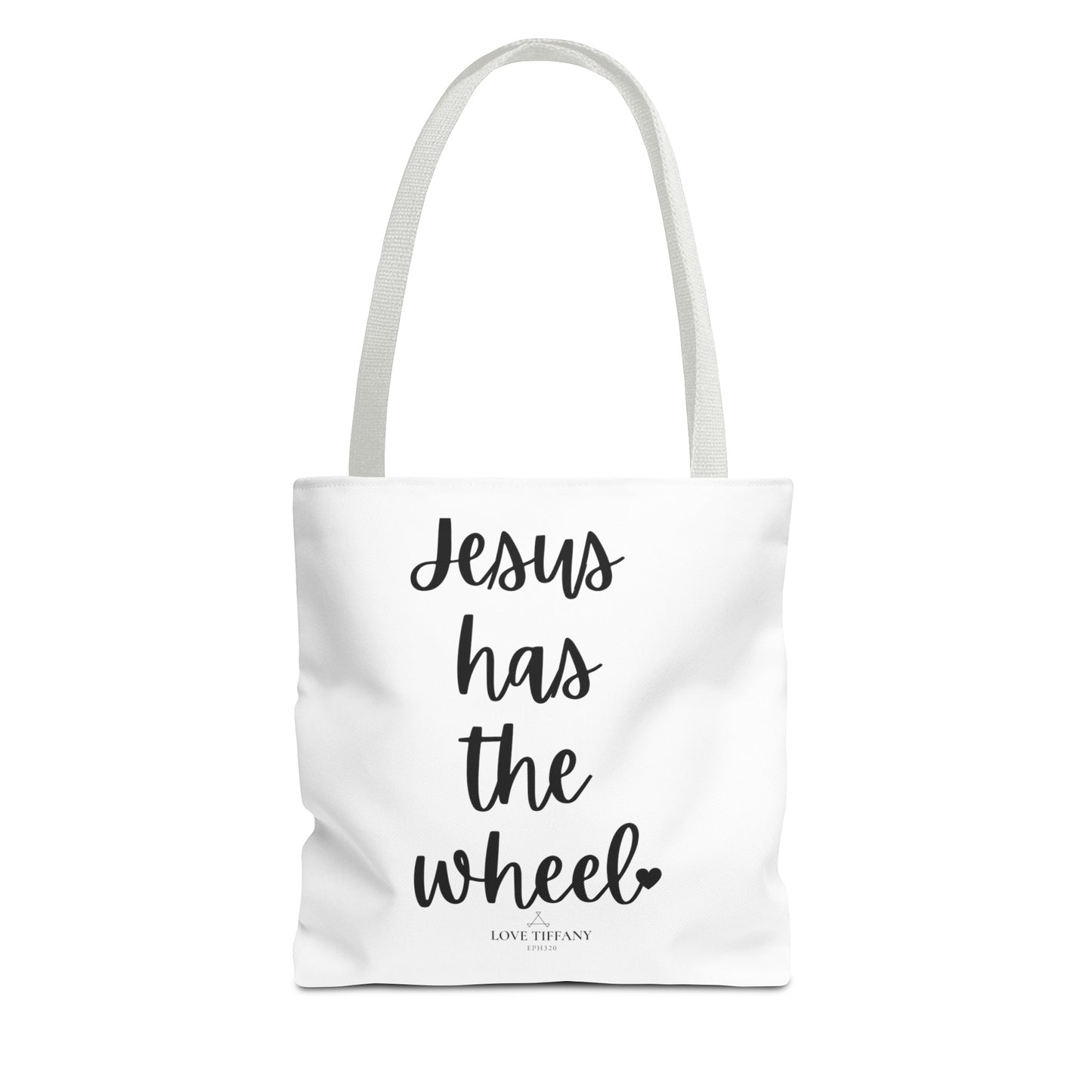 "Jesus Has The Wheel" Tote Bag | Jesus Collection by Love Tiffany