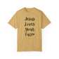 "Jesus Loves Your Face" Ladies Comfort Colors T-Shirt | Jesus Collection by Love Tiffany