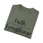 "Faith (Over) Everything" Ladies Comfort Colors T-Shirt | Jesus Collection by Love Tiffany