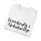 "Exceedingly & Abundantly" Ladies Comfort Colors T-Shirt | Jesus Collection by Love Tiffany