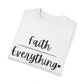 "Faith (Over) Everything" Ladies Comfort Colors T-Shirt | Jesus Collection by Love Tiffany