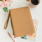NEW Bible Cover, Weave Bible Case, Crossbody CARAMEL
