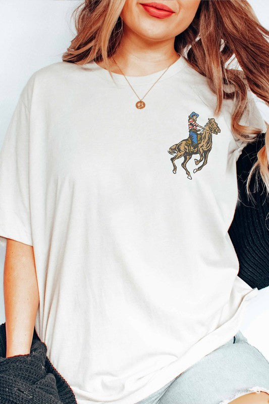 MAKE AMERICA COWBOY AGAIN GRAPHIC TEE