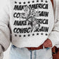 MAKE AMERICA COWBOY AGAIN GRAPHIC SWEATSHIRT