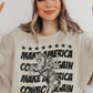 MAKE AMERICA COWBOY AGAIN GRAPHIC SWEATSHIRT