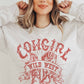 COWGIRL WILD WEST SWEATSHIRT PLUS SIZE