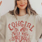 COWGIRL WILD WEST SWEATSHIRT PLUS SIZE
