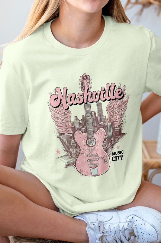 Nashville Music City, Western Graphic Tee