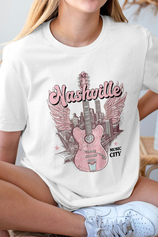 Nashville Music City, Western Graphic Tee