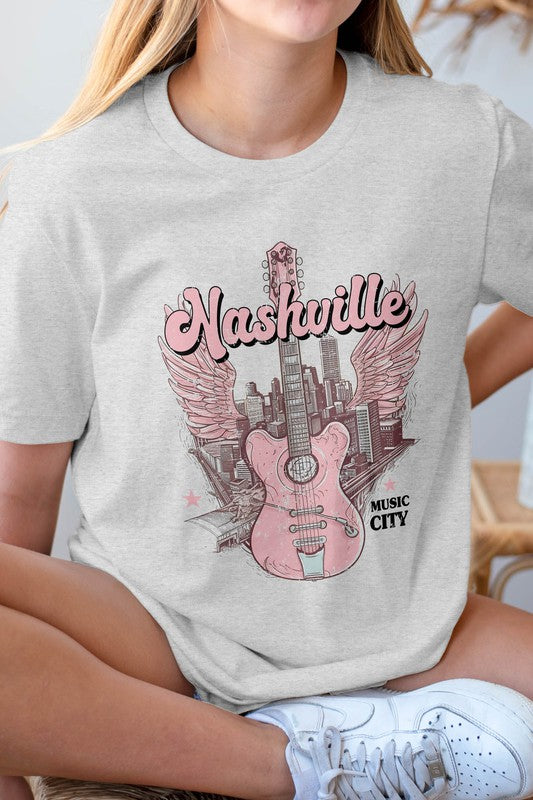 Nashville Music City, Western Graphic Tee