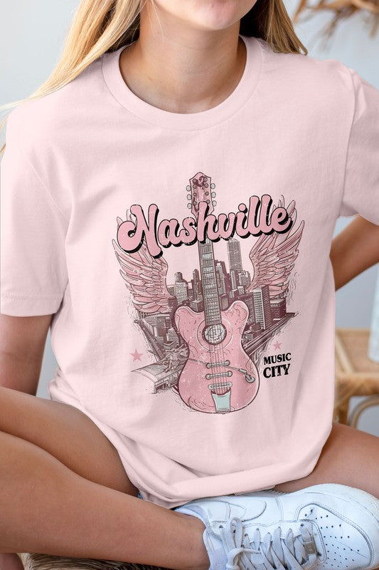 Nashville Music City, Western Graphic Tee