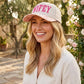 Wifey / Happy Wife / Auntie Two Tone Snapback Hat: FLORAL-201199 / OS