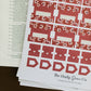 Berry Blooms Bible Tabs