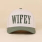 Wifey / Happy Wife / Auntie Two Tone Snapback Hat: COW-201202 / OS