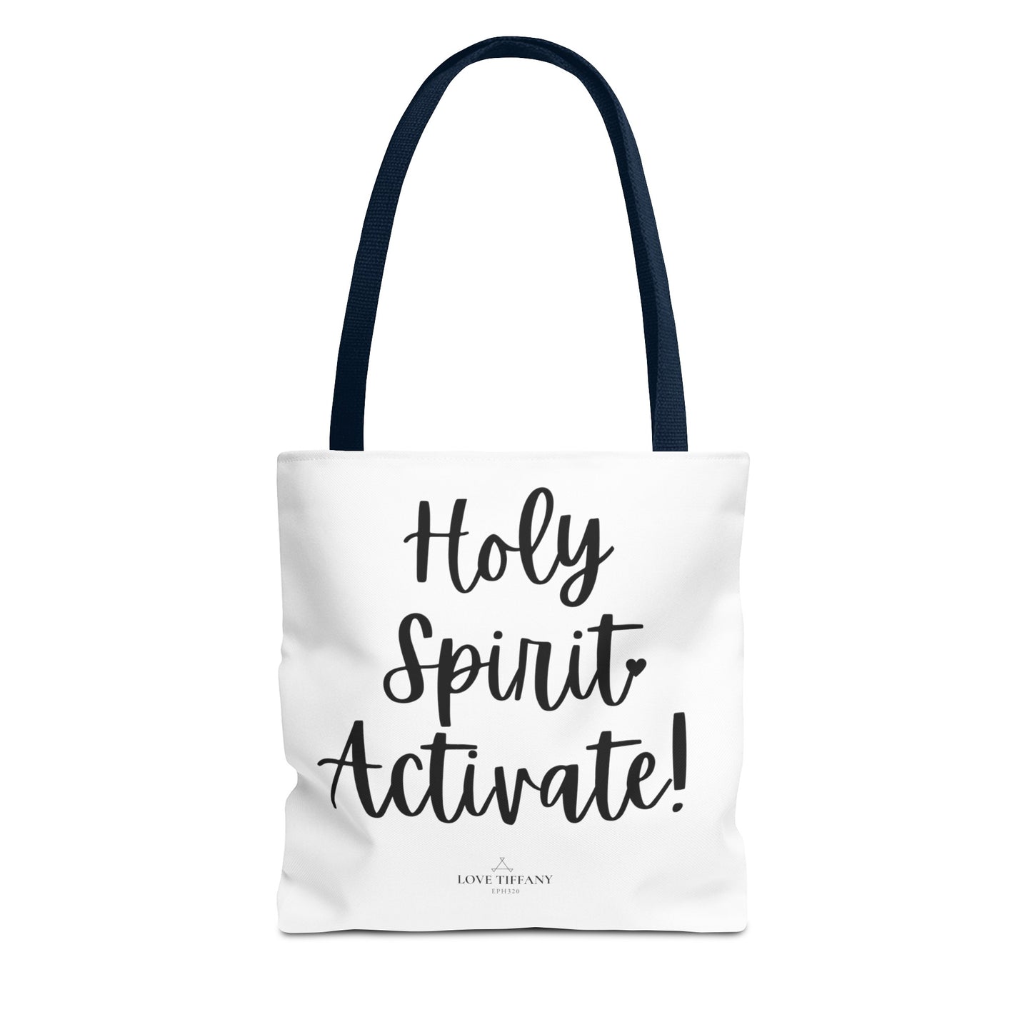 "Holy Spirit Activate" Tote Bag | Jesus Collection by Love Tiffany