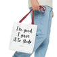 "I'm Good, I Gave it to God" Tote Bag | Jesus Collection by Love Tiffany