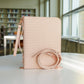 Ever AJ Weave Bible Case, Crossbody BLUSH