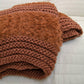 Donna Sharp Plush Knit Throws: Camel
